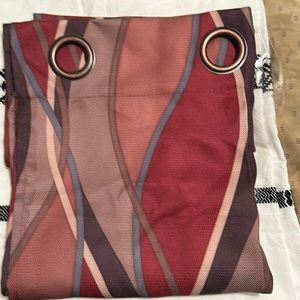 80”x47” ring top curtain panel